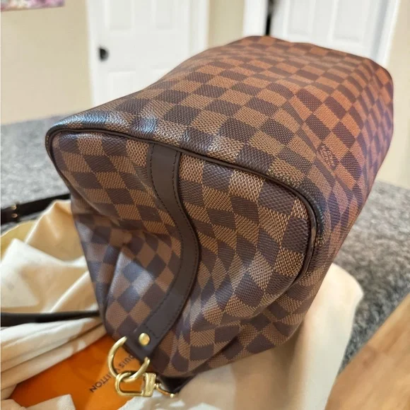 Louis Vuitton Damien Ebene Speedy Bandouliere 30 - Picture 11 of 13